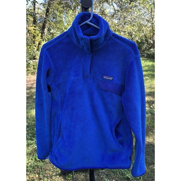 PATAGONIA Re-Tool 1/4 Snap-T polartec fleece pullover jacket MEDIUM style 25442 - Picture 16 of 16